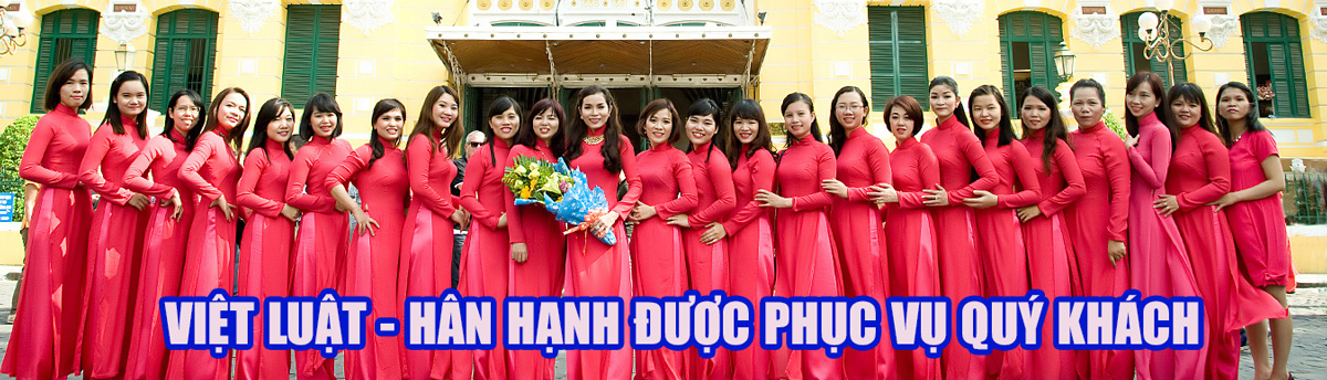 Việt Luật - hân hạnh được hỗ trợ quý khách trong việc thành lập doanh nghiệp
